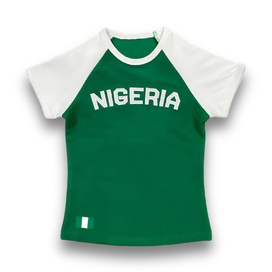 Nigeria Y2K “BABY-TEE” | Women’s Crop Top